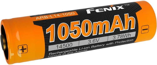 Fenix Επαναφορτιζόμενη Μπαταρία 14500 Li-ion 1050mAh 3.6V 1τμχ