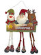 XMASfest Χριστουγεννιάτικη Φιγούρα Πινακίδα Ύψους 46εκ.