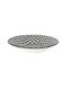 TnS Plate Soup made of Porcelain Black with Diameter 20.5cm