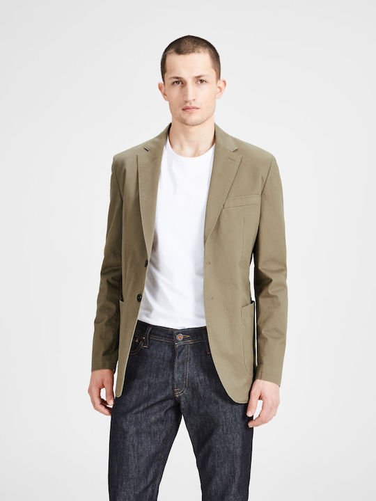 Jack & Jones Men's Suit Jacket Brown