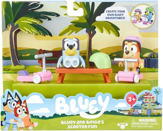 Moose Toys Jucărie Miniatură Bluey pentru 3+ Ani