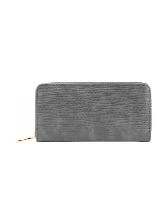 Medussa Large Women's Wallet Gray