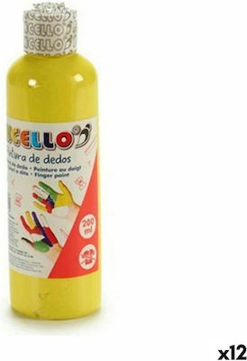 Pincello Special Craft Paints Yellow 200ml 12pcs