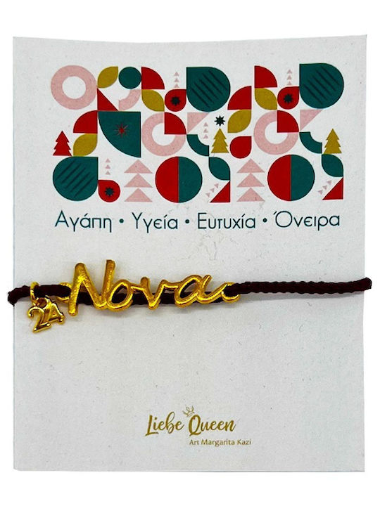 LiebeQueen Bracelet Lucky Charm made of Cord