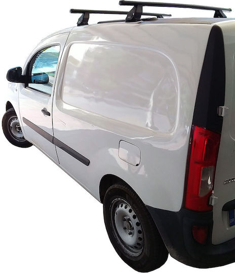 Menabo Μπάρες Οροφής Ατσάλινες για Mercedes-Benz Citan (Σετ με πόδια) Ασημί