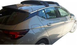 HandiWorld Μπάρες Οροφής Φουσκωτές για Opel Astra (Σετ χωρίς πόδια) Ασημί