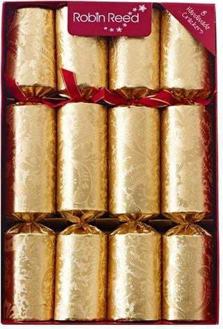 Robin Reed Cracker Χρυσά 8τμχ