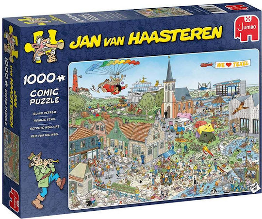 Jan Van Haasteren – Island Retreat Puzzle 2D 1000pcs