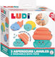 Ludi Bath Animals Badespielzeug 3Stück