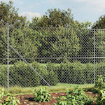 vidaXL Wire Fencing Silver 1.4x10m