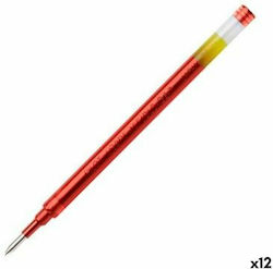Pilot G2 12 Ανταλλακτικά Μελάνια για Στυλό Κόκκινα