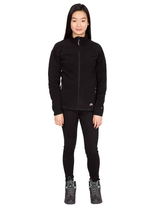 Trespass Women's Short Puffer Jacket for Winter Black