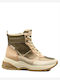 Stiefeletten Damen Beige