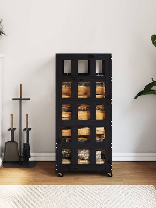 vidaXL Wooden Wood Storage 40x49x110cm