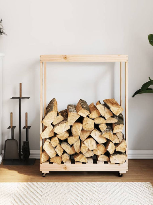 vidaXL Hölzernes Regal Holzlagerung 76.5x40x108cm