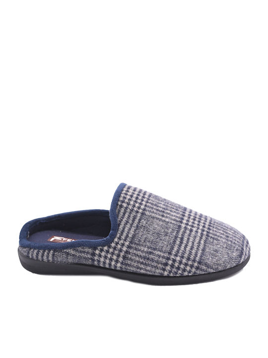 Fengi Men's Printed Slippers Gray