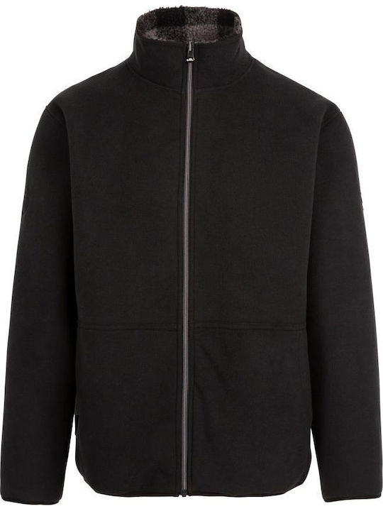 Trespass Herren Fleecejacke Schwarz