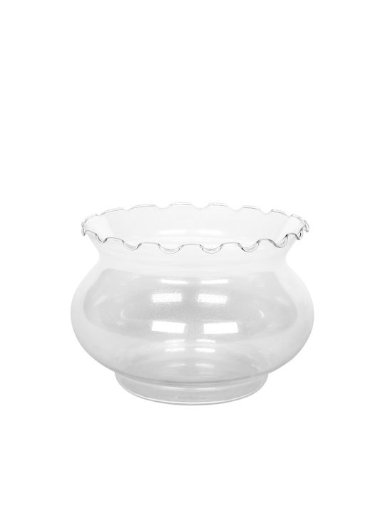 Keskor Decorative Bowl Transparent 14x14x9cm