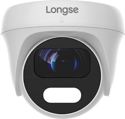 Longse CCTV Cameră de Supraveghere 4K Rezistentă la apă cu Microfon și cu Lanternă 2.8mm