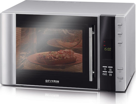 Severin MW 7775 Mikrowellenherd mit Grill 30Es Gray