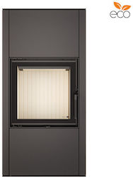 Saven Vatra XL Κεραμική Ξυλόσομπα 8.4kW White