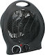 Alpina Appliances Αερόθερμο Δωματίου Δαπέδου Μαύρο 2000W