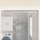 vidaXL Плочка На закрито Матов 28x4см Silver