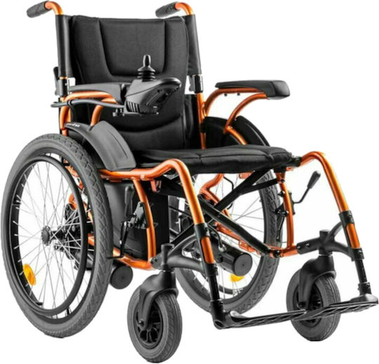 Vita Orthopaedics Electric Wheelchair 22" Folding 09-2-173 Orange