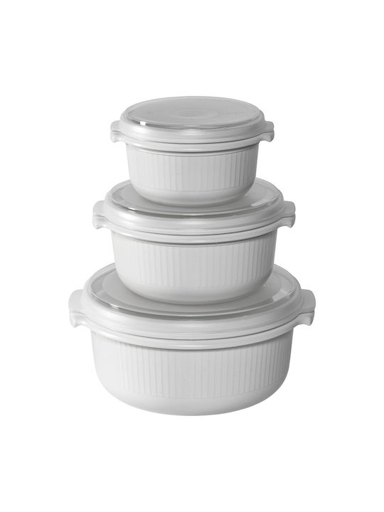 Emsa Micro Lunchbox Kunststoff Weiß 3Stück