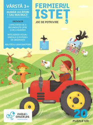 Chalk & Chuckles Joc De Potrivire - Fermierul Istet pentru 3+ ani Ani