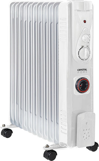 Crystal Home Öl-Heizkörper mit 11 Rippen 2500W