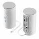Vention Docking Station USB-C Docking Station με HDMI 4K PD Ethernet και σύνδεση 2 Οθονών Λευκό