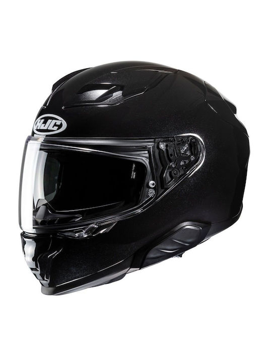 HJC F71 Metal Black Motorcycle Helmet Full Face...