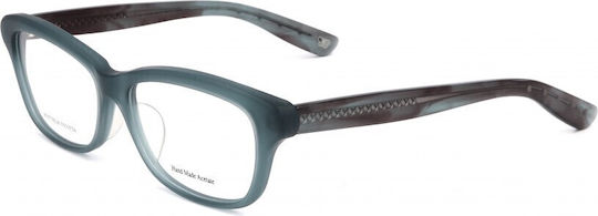 Bottega Veneta Women's Acetate Cat Eye Blue Prescription Eyeglass Frames