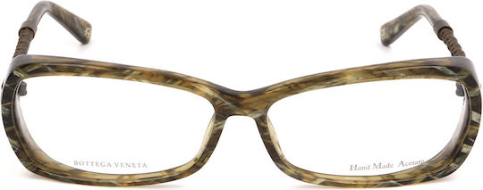 Bottega Veneta Femei Plastic Rame Ochelari Verde