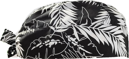 Fabrik Chef Black Bandana Black/White