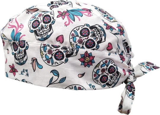 Fabrik Μπαντάνα Σεφ Λευκή White Multicolor