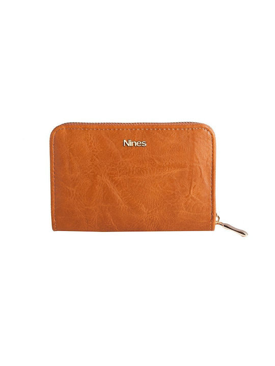 Nines Small Women's Wallet Tabac Brown