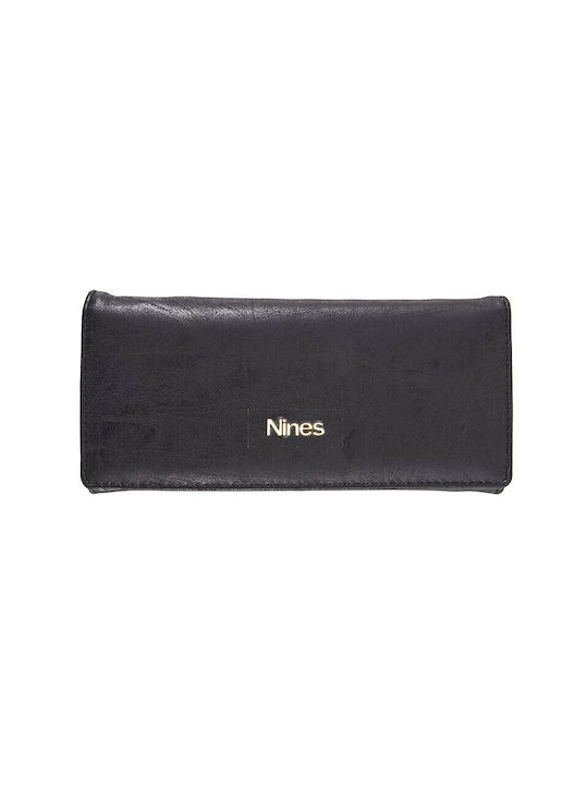 Nines Klein Frauen Brieftasche Klassiker Schwarz