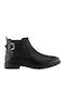 Leder Schwarz Herrenstiefel
