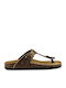 Γυναικεία Σανδάλια Flatforms Χρυσά