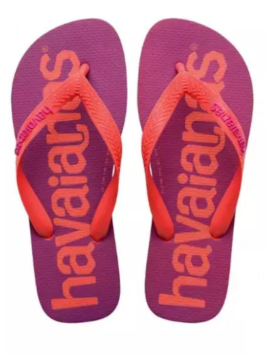 Havaianas Top Logomania Ανδρικά Flip Flops Κόκκινα