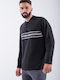 Cherry Underwear Men's Winter Pajamas Set Black