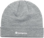 Champion Beanie Beanie Knitted in Gray color