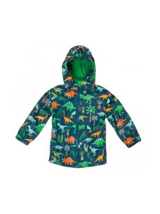 Stephen Joseph Waterproof Kids Casual Jacket with Lining Green