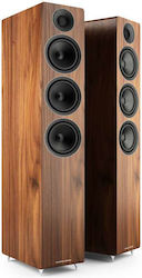 Acoustic Energy AE320 Δαπέδου 200W Walnut real wood veneer