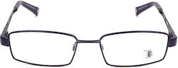 Tod's Metal Eyeglass Frame Black TO5007 088