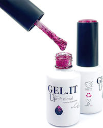 GEL.IT.UP Halb-permanenter Nagellack magenta 23...