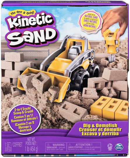 Spin Master Construction Toy with Kinetic Sand for Children 3+ Years