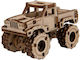 Wooden City Wooden Construction Toy Monster Truck